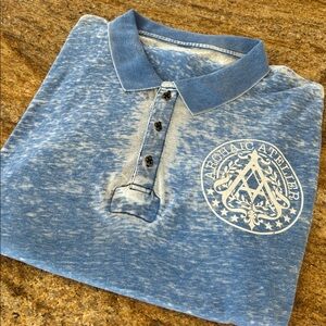 Like New Men’s Archaic Atelier by Affliction Polo Shirt I Size Large